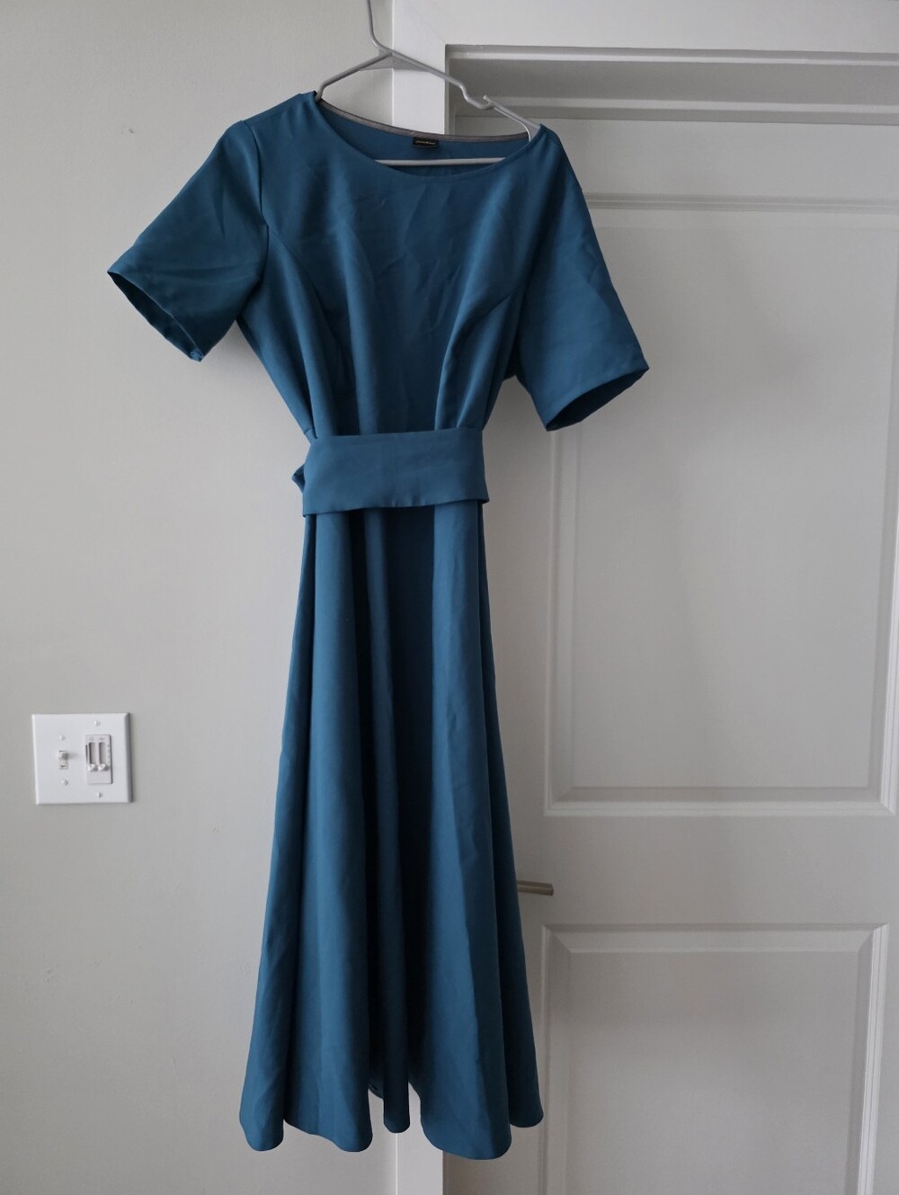 Teal Maxi Dress for Quince or Wedding Party